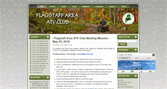 Desktop Screenshot of flagstaffatvclub.com